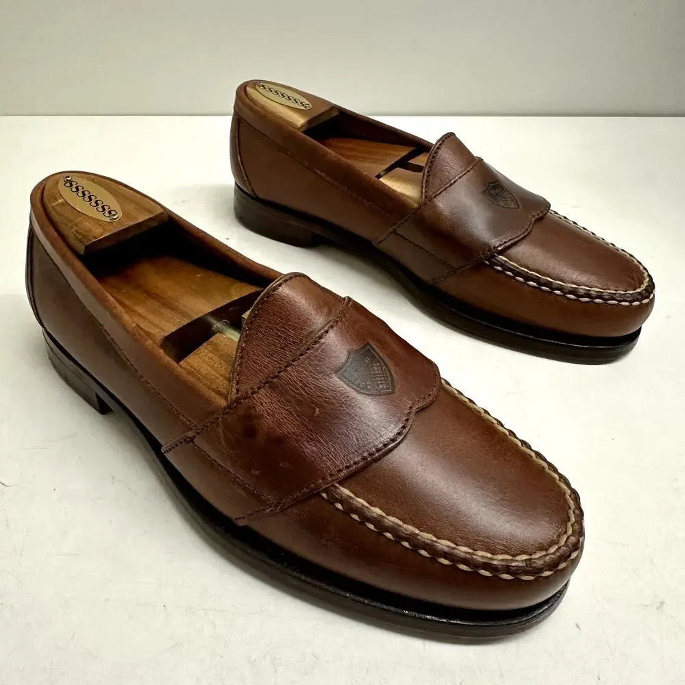 NWOT Rancourt & Co. x Polo Ralph Lauren Weltline Penny Loafer Made in USA 7.5 B